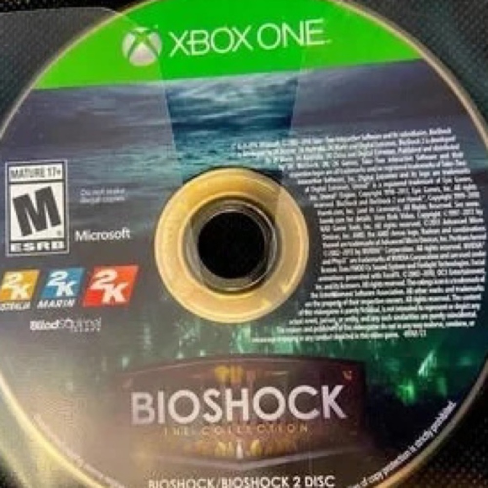 Microsoft Xbox One BioShock Collection Disc - Green and Black